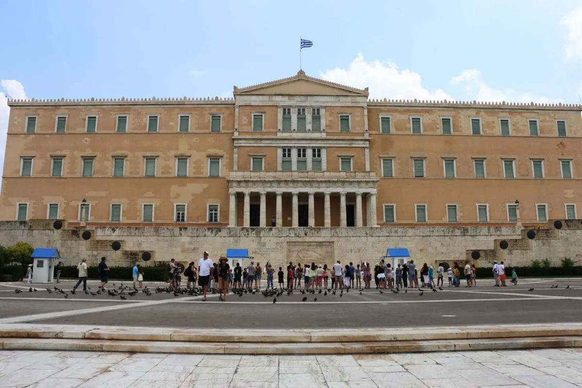 Syntagma Square Greek Parliament Building