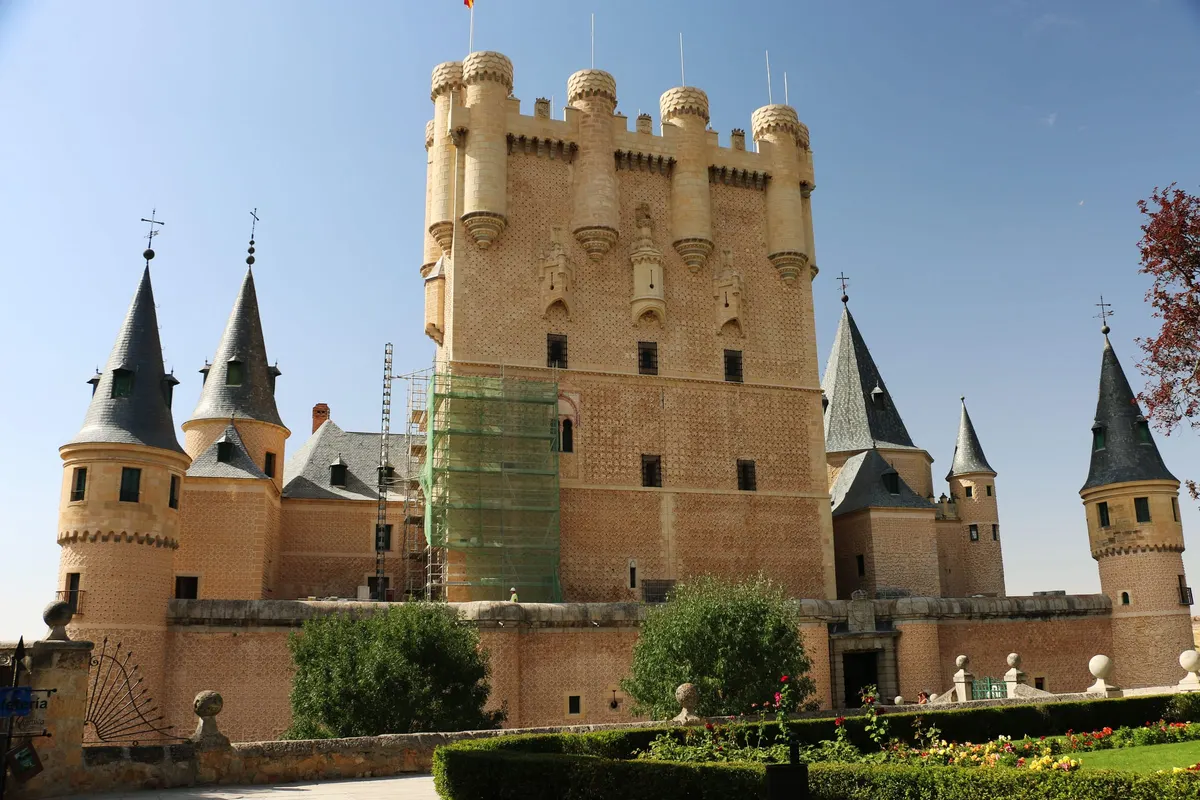 IMG_4109_tower of fortress of El Alcazar in Segovia